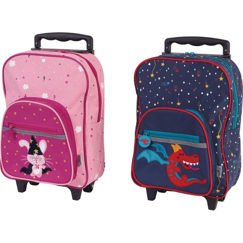 3664447148373-Petit Sac à dos à roulettes Abracadabra - 1 compartiment - Oberthur-P_405132272_1-0