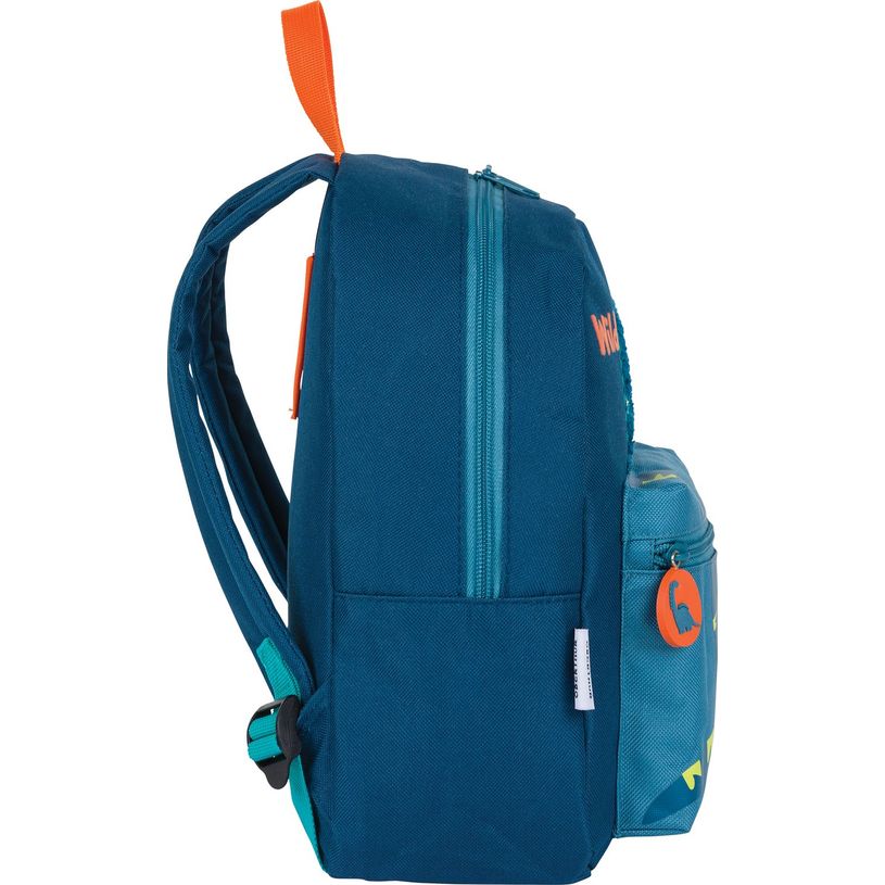 3664447148304-Petit Sac à dos Dino - 1 compartiment - marine et bleu - Oberthur-P_405132282_5-4