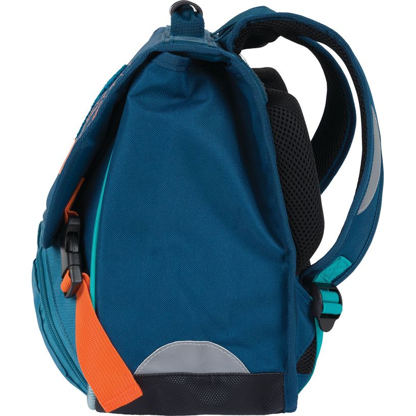 3664447148335-Cartable Dino - 38 cm - 2 compartiments - marine et bleu - Oberthur-P_405132285_4-3