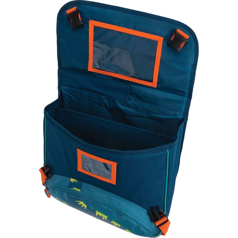 3664447148335-Cartable Dino - 38 cm - 2 compartiments - marine et bleu - Oberthur-P_405132285_6-5