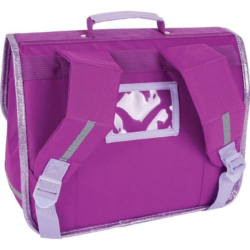 3664447149462-Cartable maternelle Monsieur Madame - 32 cm - 1 compartiment - violet - Oberthur-P_405132288_2-1