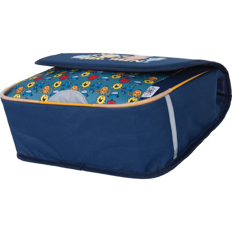 3664447149530-Cartable maternelle Monsieur Madame - 32 cm - 1 compartiment - marine - Oberthur-P_405132292_3-2