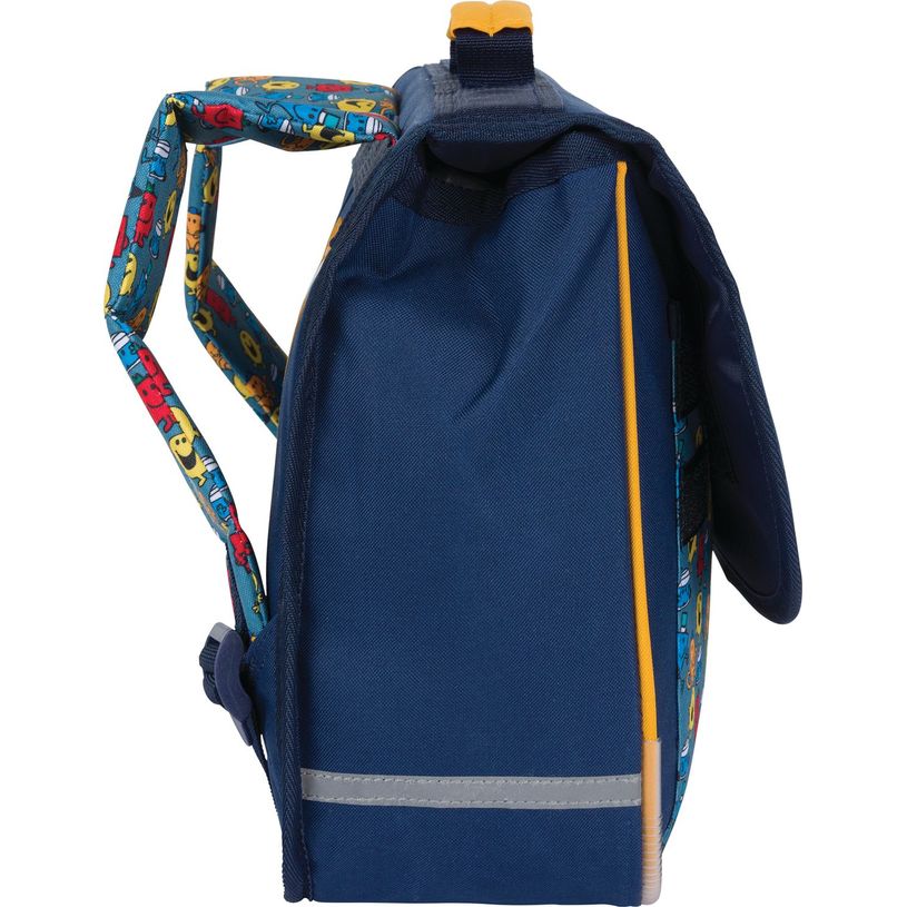 3664447149530-Cartable maternelle Monsieur Madame - 32 cm - 1 compartiment - marine - Oberthur-P_405132292_5-4