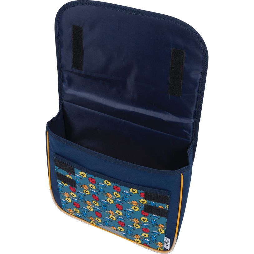 3664447149530-Cartable maternelle Monsieur Madame - 32 cm - 1 compartiment - marine - Oberthur-P_405132292_6-5