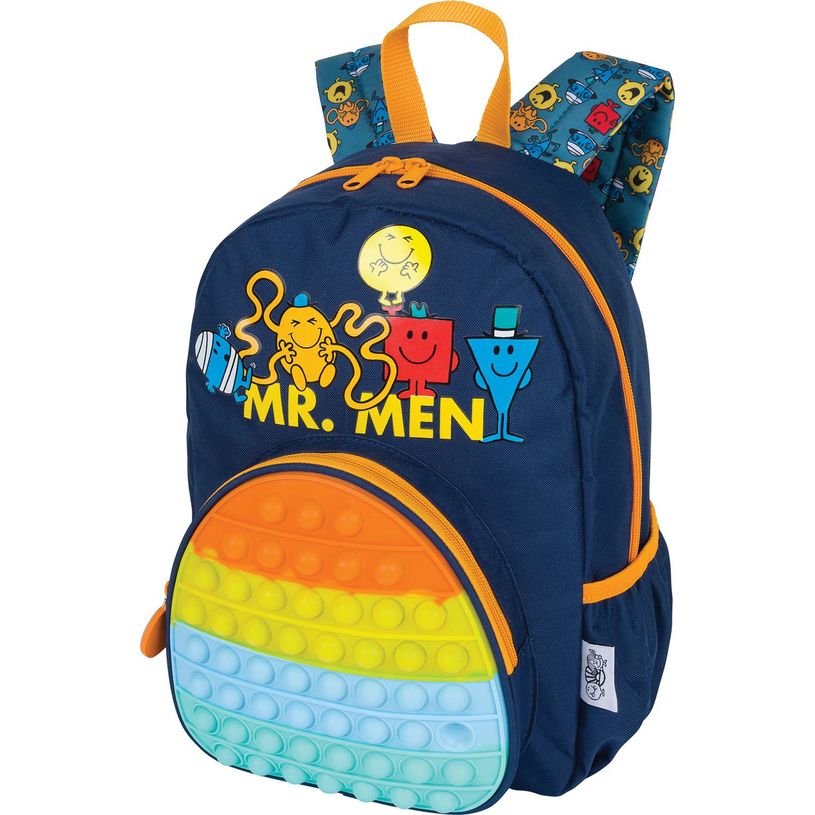 3664447149547-Petit Sac à dos Monsieur Madame - 1 compartiment - mr men - Oberthur-P_405132293_1-0