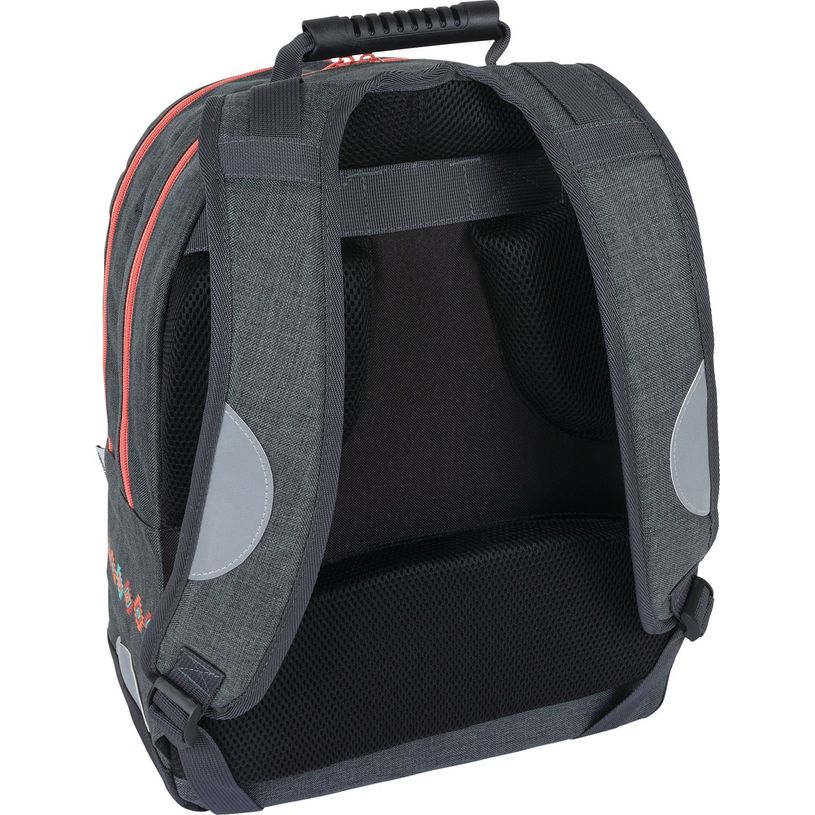 3664447148267-Sac à dos Cheval - 2 compartiments - gris chine - Oberthur-P_405132299_2-1