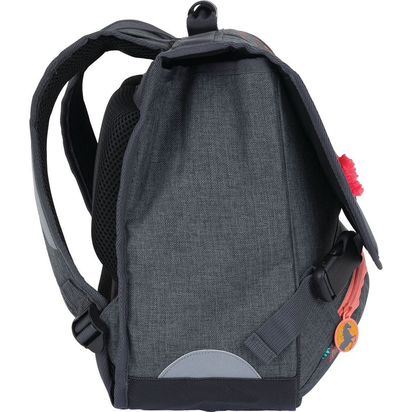 3664447148274-Cartable Cheval - 38 cm - 2 compartiments - gris chine - Oberthur-P_405132300_5-4