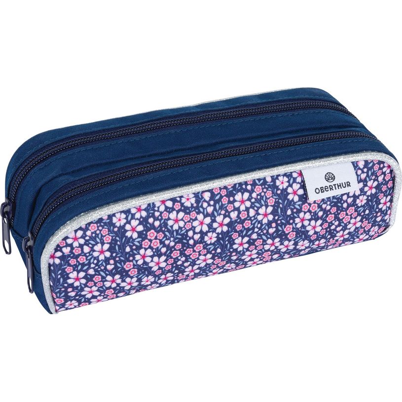 3664447148151-Trousse Les Scolaires Fille - 2 compartiments - marine - Oberthur-P_405132302_1-0