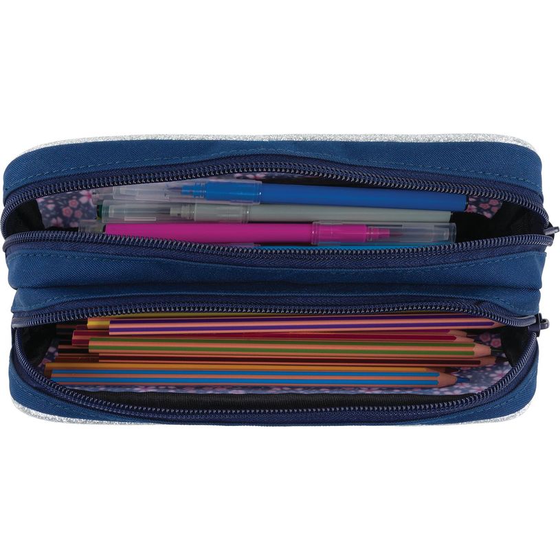 3664447148151-Trousse Les Scolaires Fille - 2 compartiments - marine - Oberthur-P_405132302_3-2