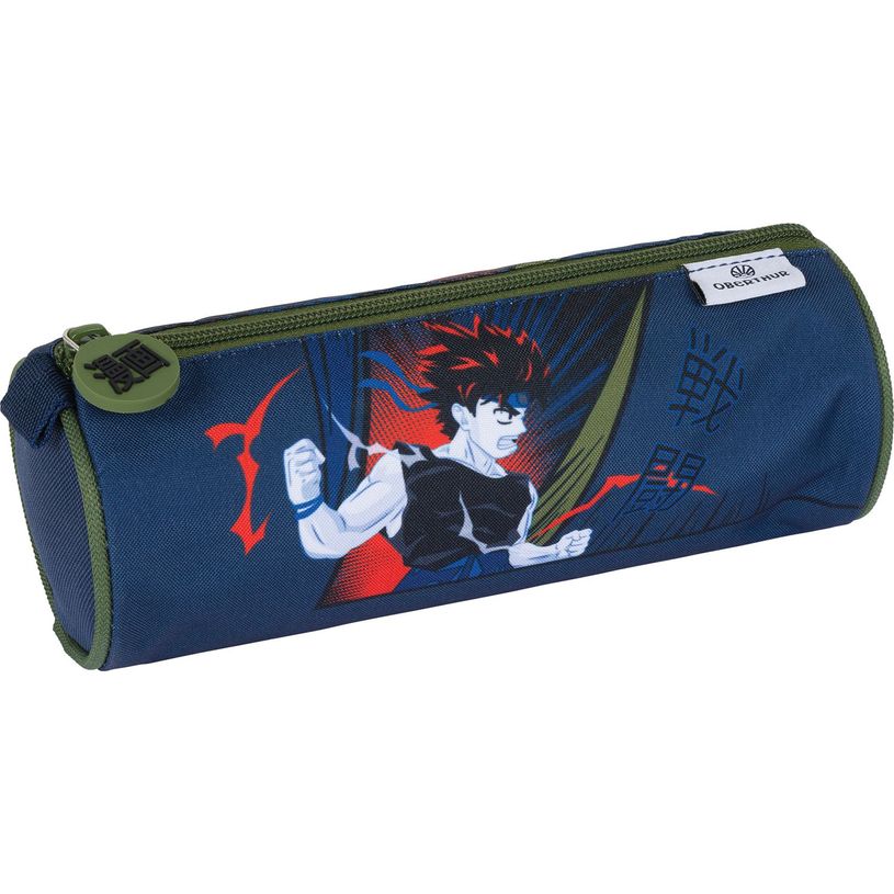 3664447150147-Trousse ronde Manga - 1 compartiment - marine - Oberthur-P_405132309_1-0