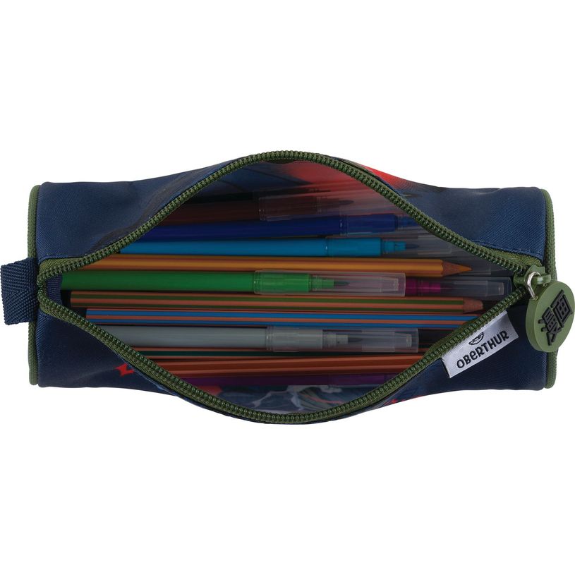 3664447150147-Trousse ronde Manga - 1 compartiment - marine - Oberthur-P_405132309_3-2
