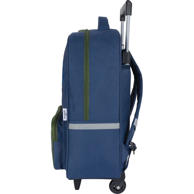 3664447150277-Sac à dos à roulettes Manga - 1 compartiment - marine - Oberthur-P_405132311_4-3