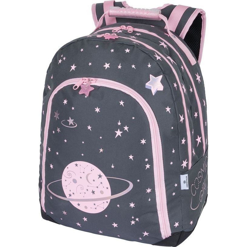 3664447150314-Sac à dos Cosmic Girl - 2 compartiments - gris anthracite - Oberthur-P_405132317_1-0