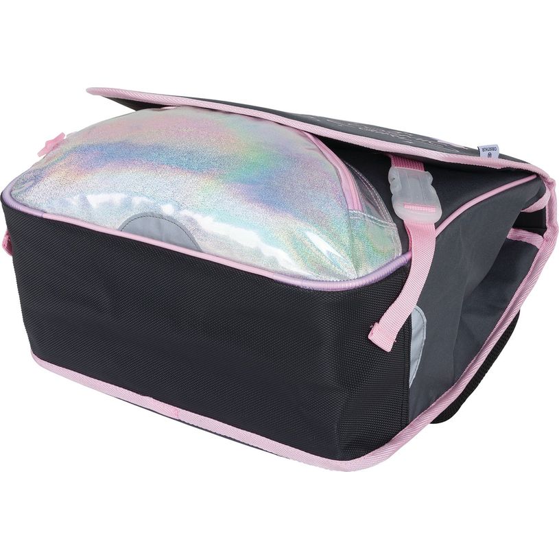 3664447150307-Cartable Cosmic Girl - 38 cm - 2 compartiments - gris anthracite - Oberthur-P_405132318_3-2