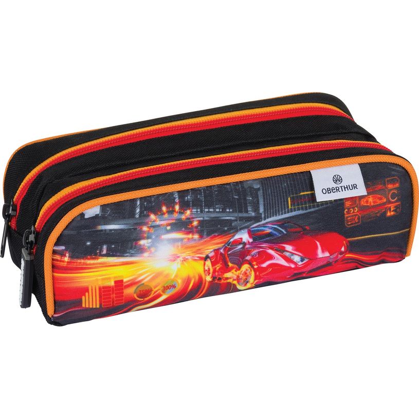 3664447148403-Trousse Megacars / Megabikes - 2 compartiments - marine ou noir - Oberthur-P_405132320_2-1