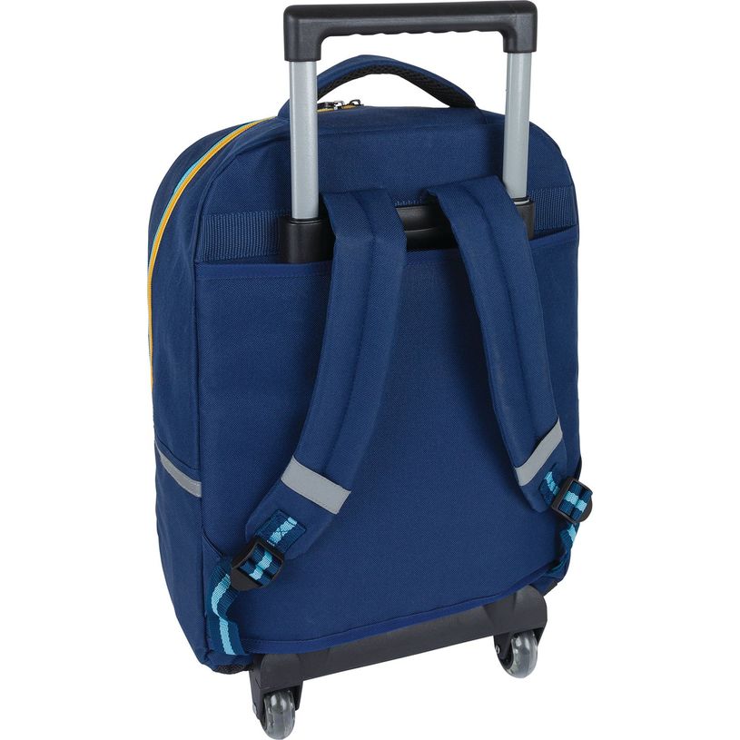 3664447148410-Sac à dos à roulettes Megacars / Megabikes - 1 compartiment - marine ou noir - Oberthur-P_405132321_9-8