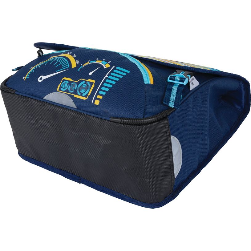 3664447148427-Cartable Megacars / Megabikes - 38 cm - 2 compartiments - 2 modèles disponibles - Obert-P_405132322_11-10