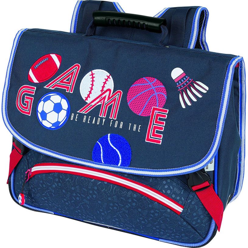 3664447149301-Cartable OB Sport - 38 cm - 2 compartiments - marine et gris anthracite - Oberthur-P_405132326_1-0