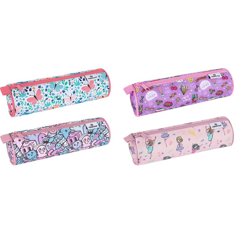 3664447141558-Trousse ronde Motif - 1 compartiment - différents modèles disponibles - Oberthur-P_405132328_1-0