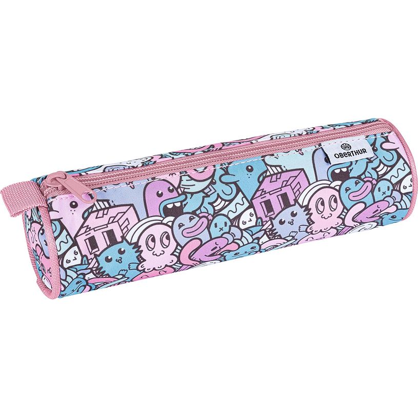 3664447141558-Trousse ronde Motif - 1 compartiment - différents modèles disponibles - Oberthur-P_405132328_3-2