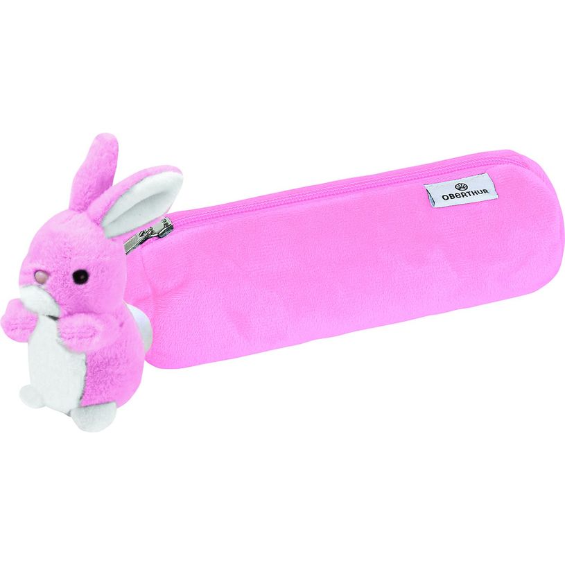 3664447150406-Trousse Peluche - 1 compartiment - avec porte clé - différents modèles disponibles - Ob-P_405132333_9-8