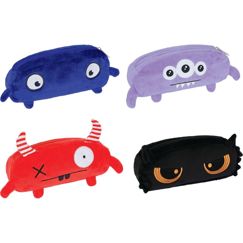 3664447150383-Trousse Little Monsters - 1 compartiment - différents modèles disponibles - Oberthur-P_405132335_1-0