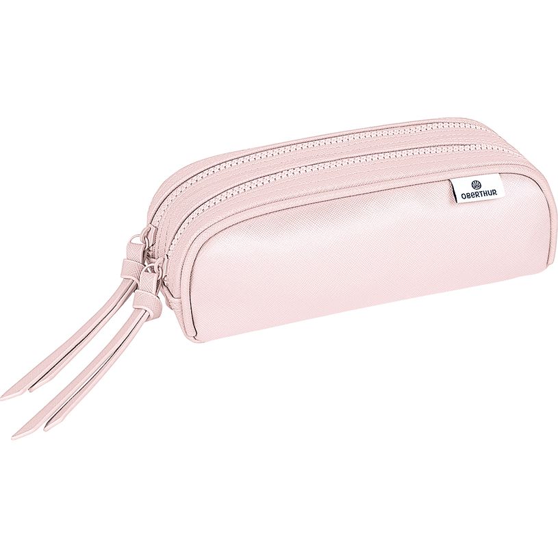 3664447150369-Trousse Double pastel - 2 compartiments - différents modèles disponibles - Oberthur-P_405132345_5-4