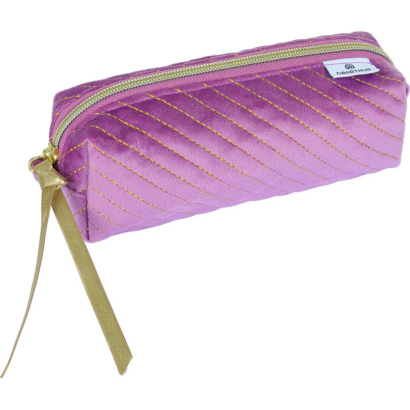 3664447150451-Trousse Velours - 1 compartiment - différents modèles disponibles - Oberthur-P_405132348_2-1