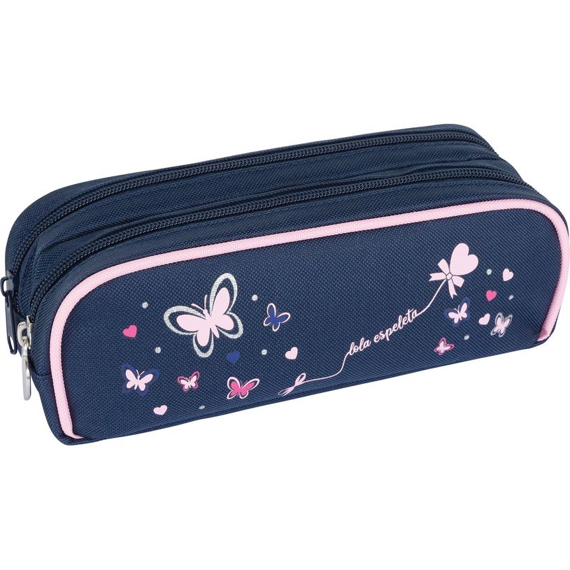 3664447148007-Trousse Lola Espeleta - 2 compartiments - marine - Oberthur-P_405132353_1-0