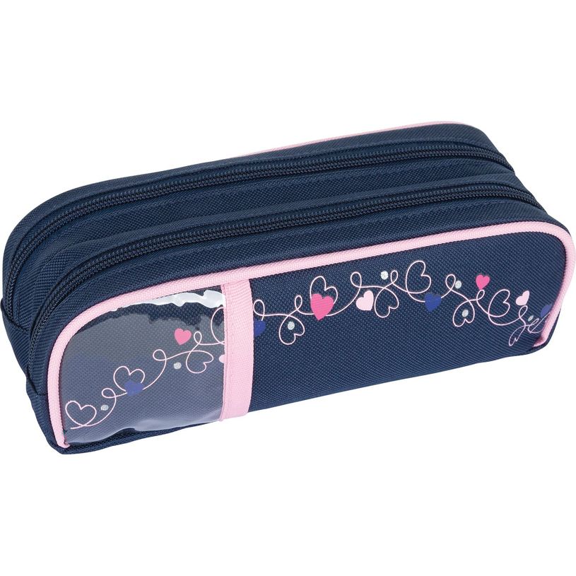 3664447148007-Trousse Lola Espeleta - 2 compartiments - marine - Oberthur-P_405132353_2-1