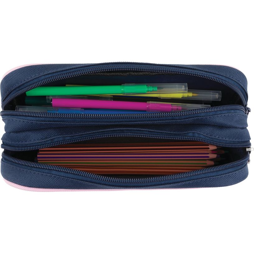 3664447148007-Trousse Lola Espeleta - 2 compartiments - marine - Oberthur-P_405132353_3-2