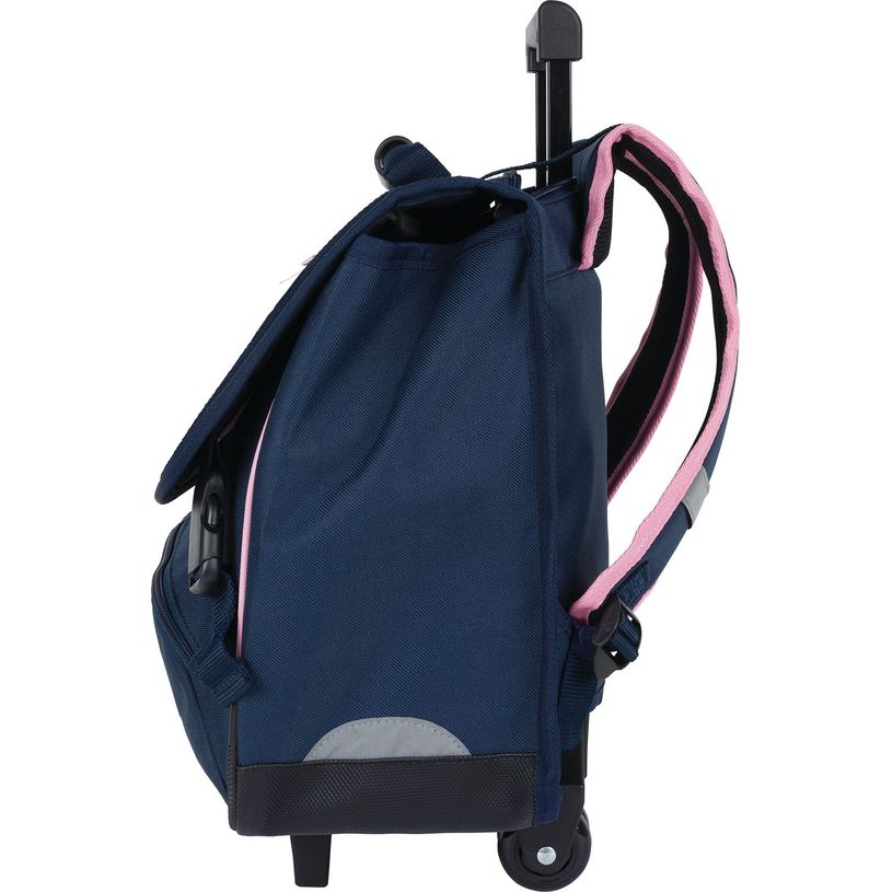 3664447148038-Cartable à roulettes Lola Espeleta - 38 cm - 2 compartiments - marine - Oberthur-P_405132356_5-4