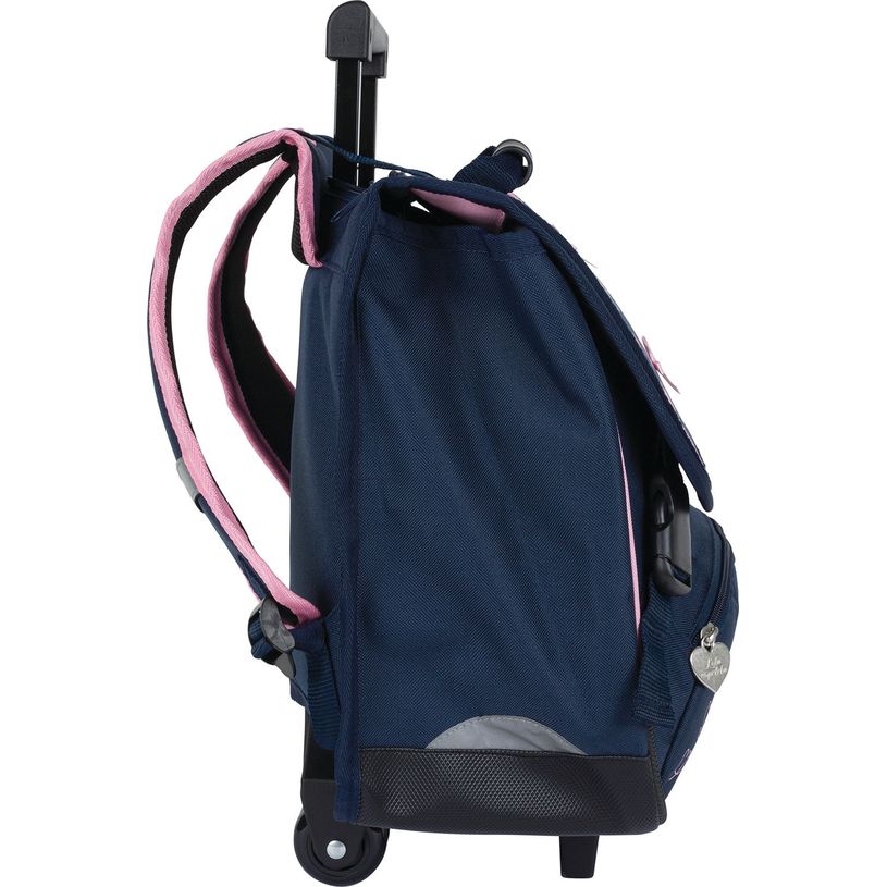 3664447148038-Cartable à roulettes Lola Espeleta - 38 cm - 2 compartiments - marine - Oberthur-P_405132356_6-5