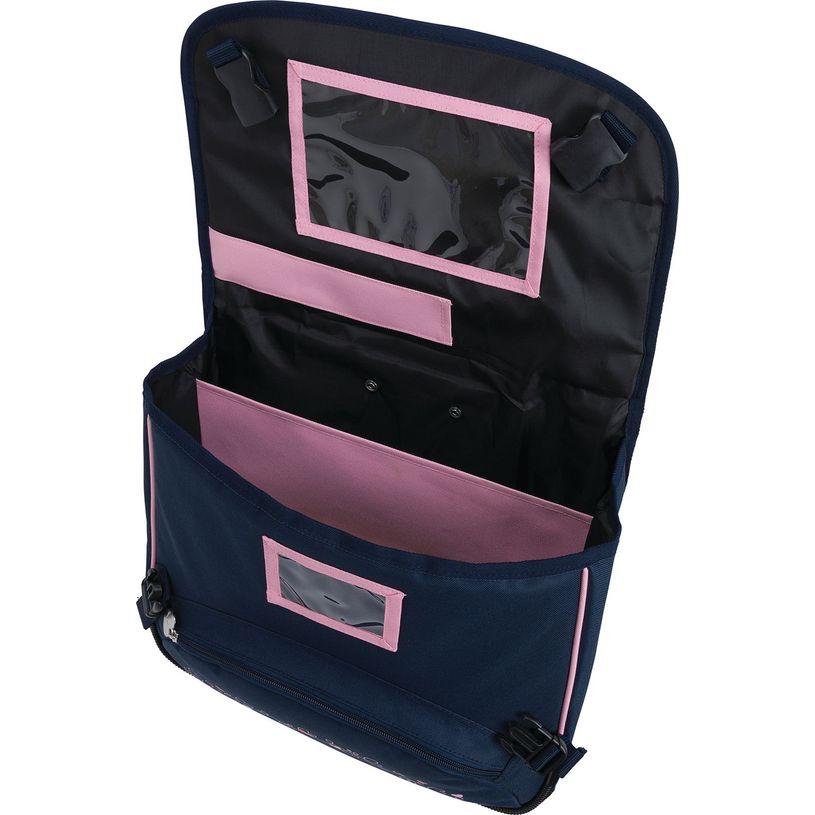 3664447148038-Cartable à roulettes Lola Espeleta - 38 cm - 2 compartiments - marine - Oberthur-P_405132356_7-6