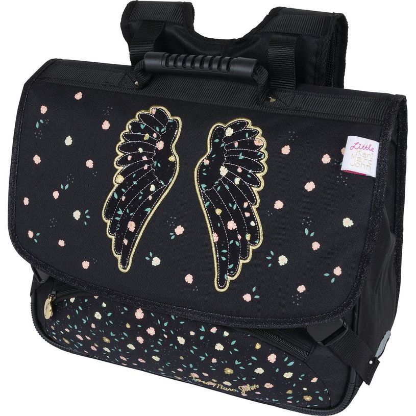 3664447147659-Cartable Little Karl Marc John - 38 cm - 2 compartiments - noir - Oberthur-P_405132362_1-0