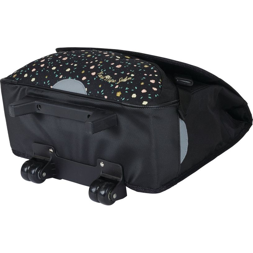 3664447147666-Cartable à roulettes Little Karl Marc John - 41 cm - 2 compartiments - noir - Oberthur-P_405132363_3-2