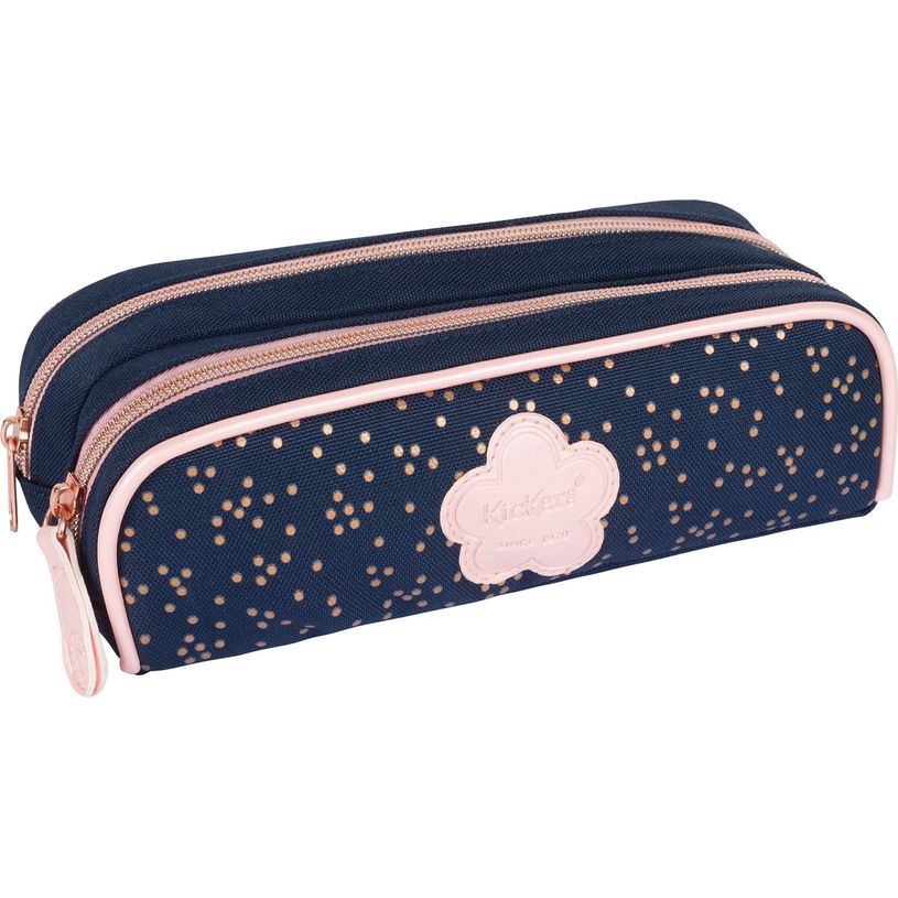 3664447148496-Trousse Kickers Girl - 2 compartiments - marine - Oberthur-P_405132375_1-0