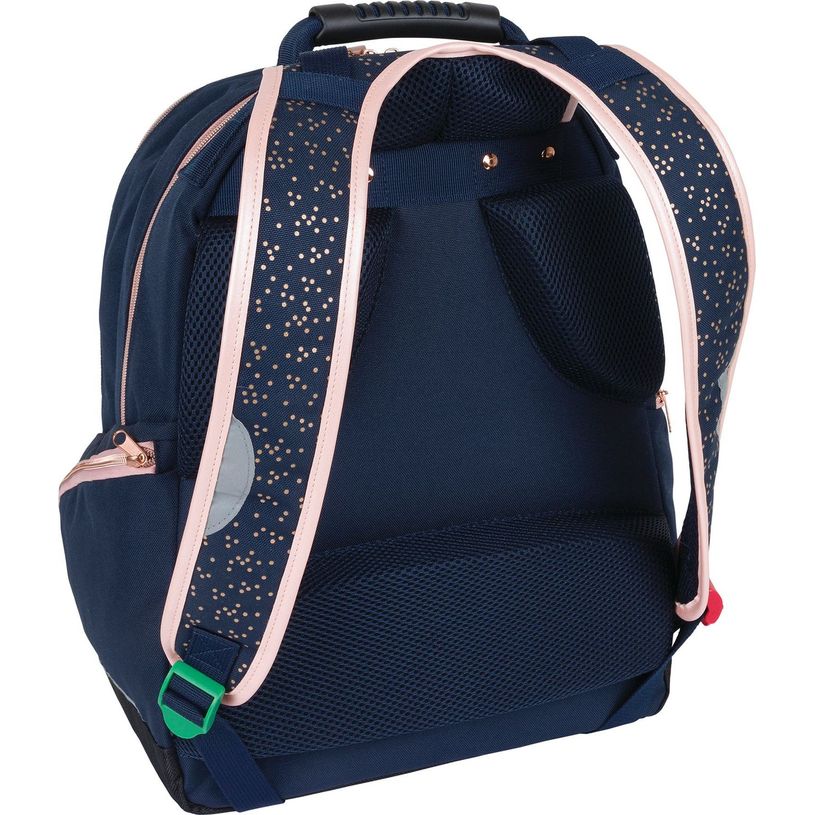 3664447148519-Sac à dos Kickers Girl - 2 compartiments - marine - Oberthur-P_405132376_2-1