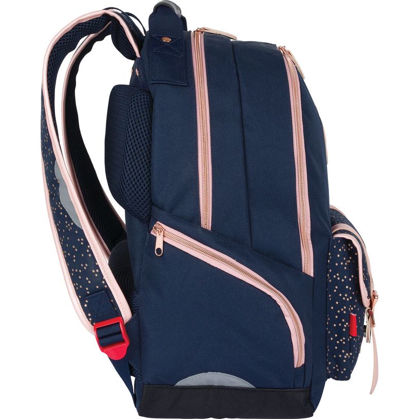 3664447148519-Sac à dos Kickers Girl - 2 compartiments - marine - Oberthur-P_405132376_5-4