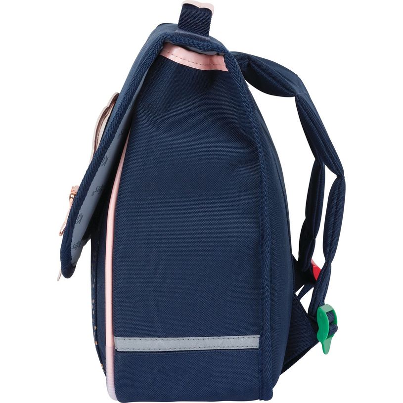 3664447148502-Cartable Kickers Girl - 35 cm - 1 compartiment - marine - Oberthur-P_405132377_4-3