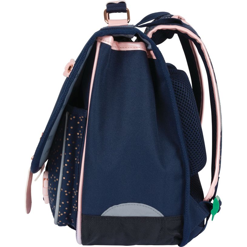 3664447148526-Cartable Kickers Girl - 38 cm - 2 compartiments - marine - Oberthur-P_405132378_4-3