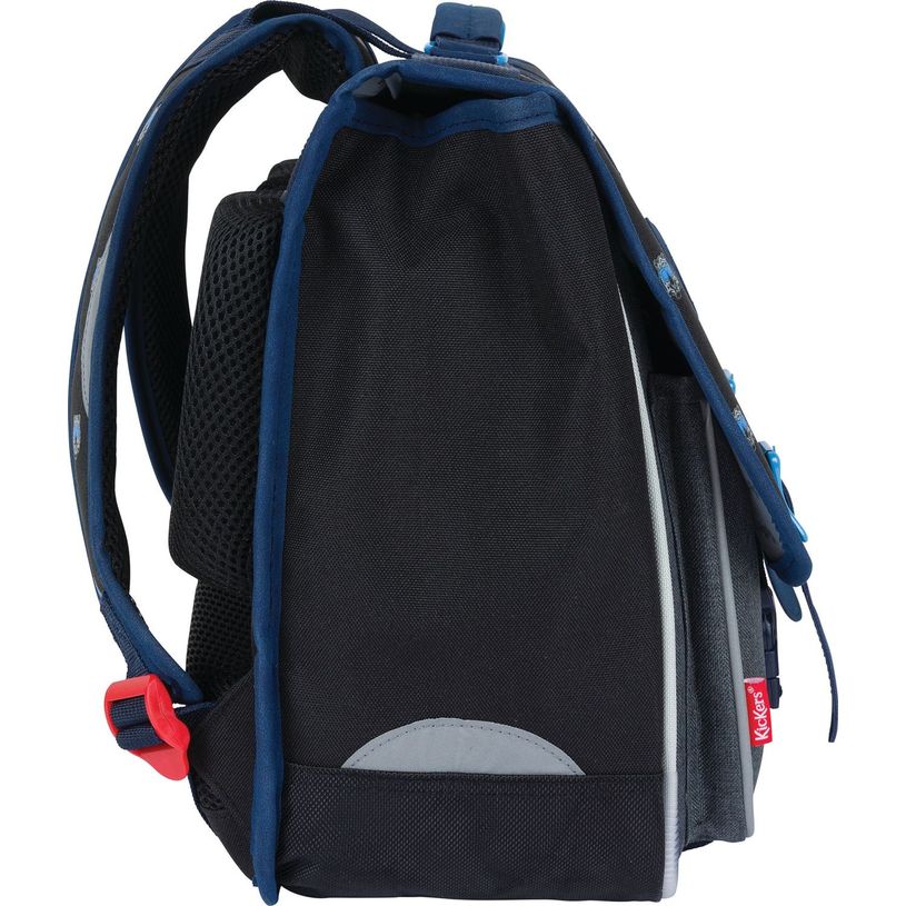 3664447148700-Cartable Kickers Boy - 38 cm - 2 compartiments - noir et gris chine - Oberthur-P_405132384_5-4