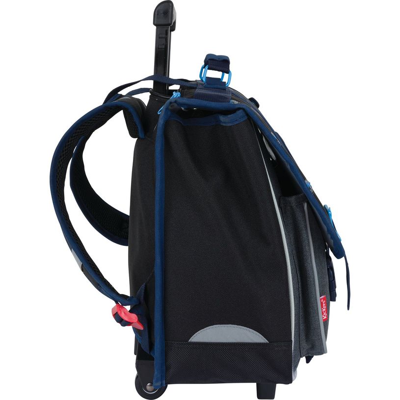 3664447148717-Cartable à roulettes Kickers Boy - 38 cm - 2 compartiments - noir et gris chine - Oberthu-P_405132386_5-4