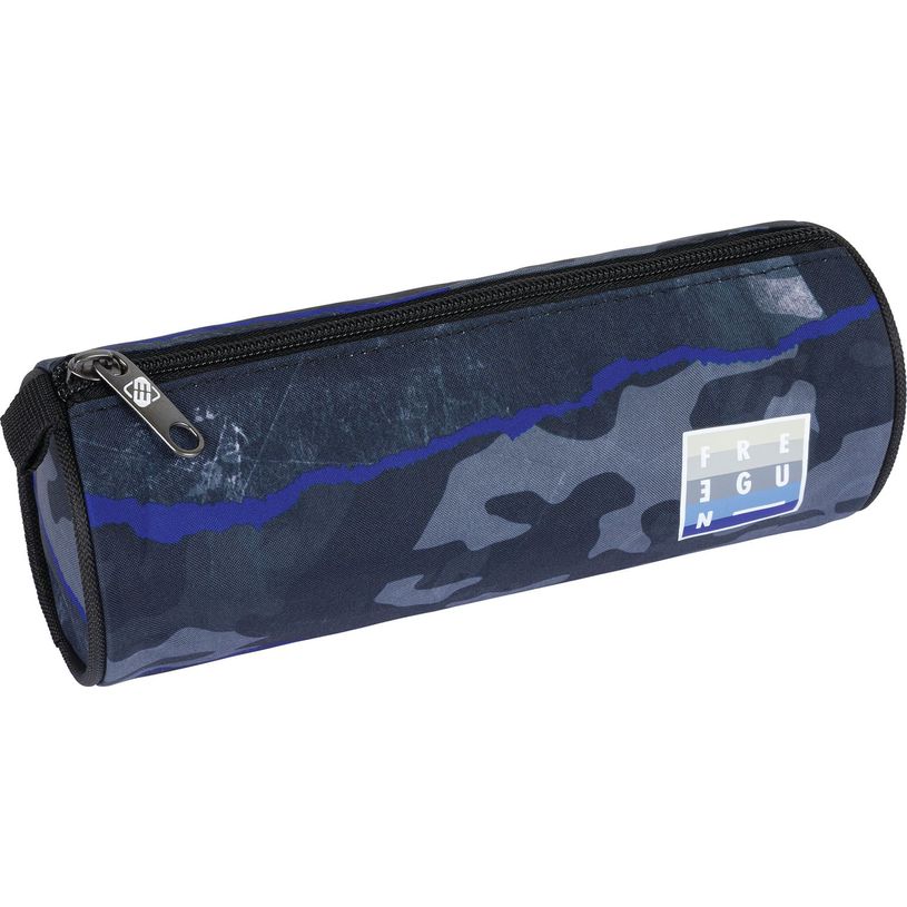 3664447148533-Trousse ronde Freegun - 1 compartiment - noir - Oberthur-P_405132394_1-0