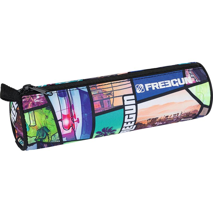 3664447140681-Trousse ronde Freegun - 1 compartiment - disponible dans différentes couleurs - Oberthur-P_405132395_7-6