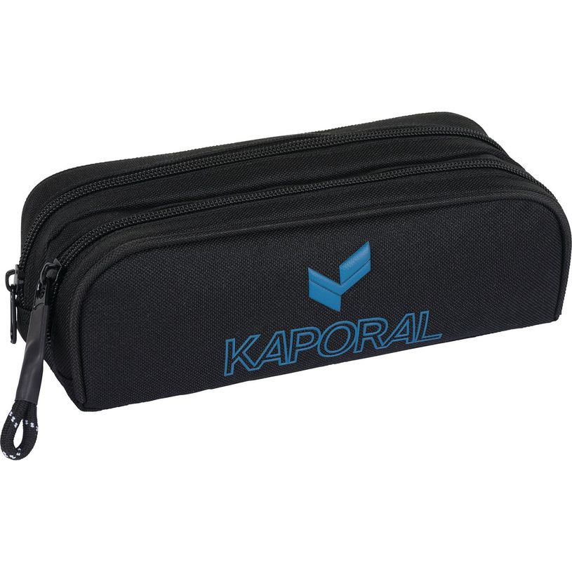 3664447147529-Trousse Kaporal Primaire - 2 compartiments - chine noir - Oberthur-P_405132399_1-0