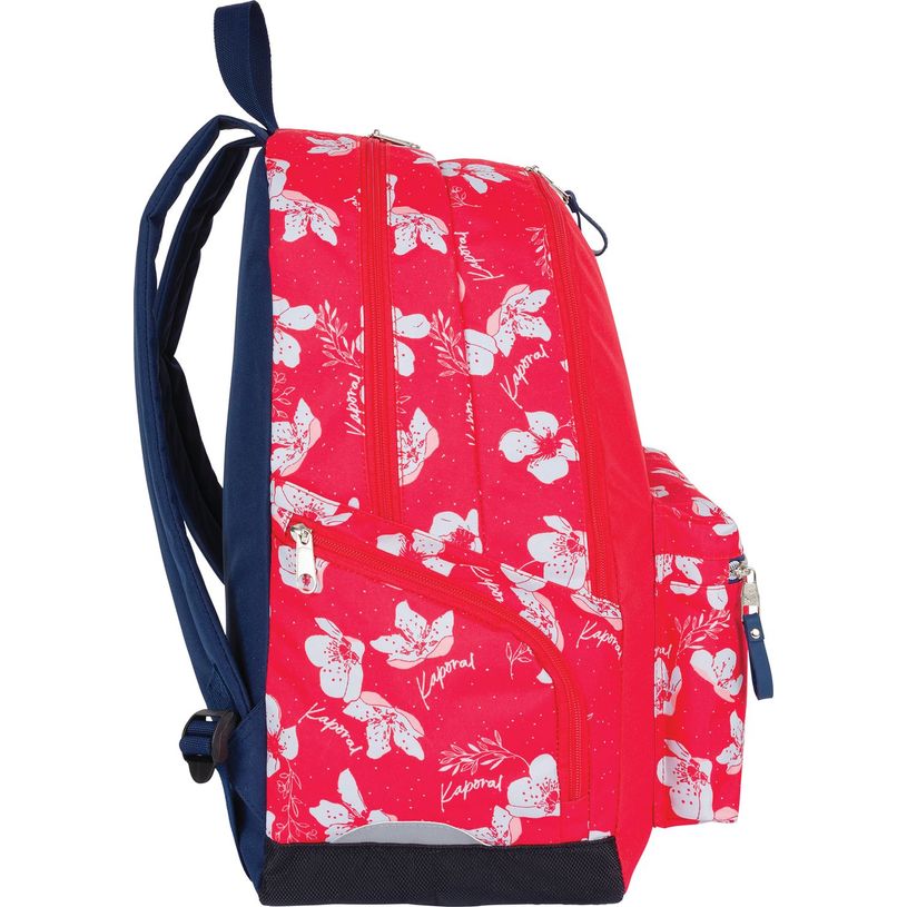 3664447147581-Sac à dos Kaporal Girl - 2 compartiments - rouge - Oberthur-P_405132407_5-4