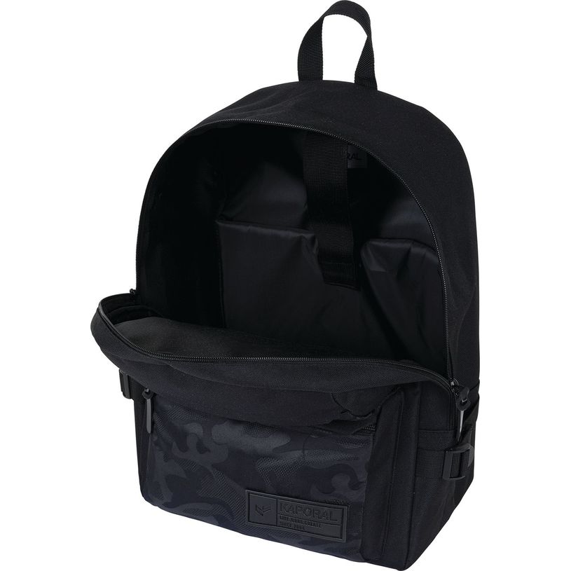 3664447149219-Sac à dos Kaporal Boy - 1 compartiment - noir et motif camouflage - Oberthur-P_405132411_4-3