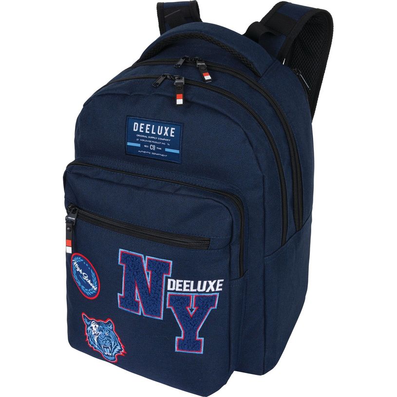 3664447147420-Sac à dos Deeluxe Primaire - 2 compartiments - marine chine - Oberthur-P_405132415_1-0