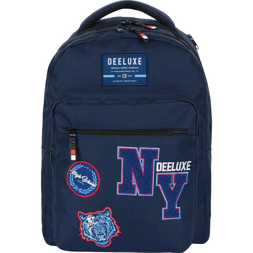 3664447147420-Sac à dos Deeluxe Primaire - 2 compartiments - marine chine - Oberthur-P_405132415_4-3